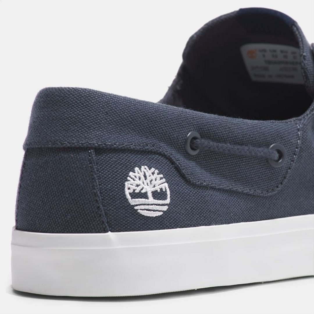 Mylo Bay Lace-Up Low Trainer Dark Blue