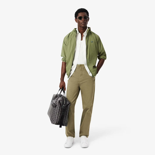 Regular Fit Cotton Twill Chino Pants 2