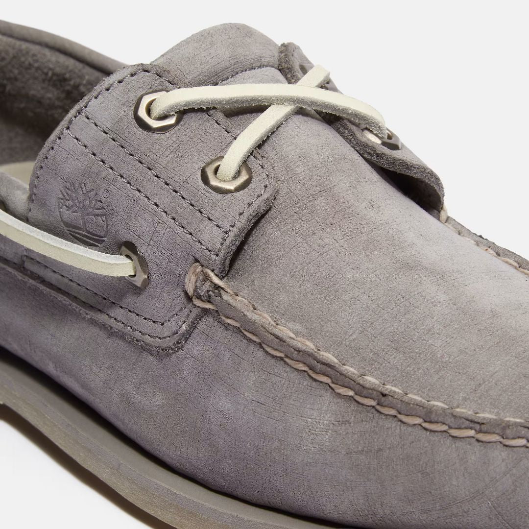 Classic Boat Shoe Medium Grey Nubuck