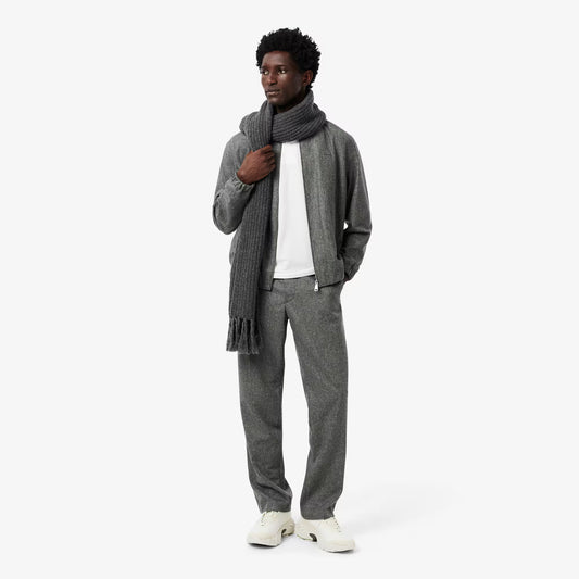 Polo Slim en Jacquard avec Marque