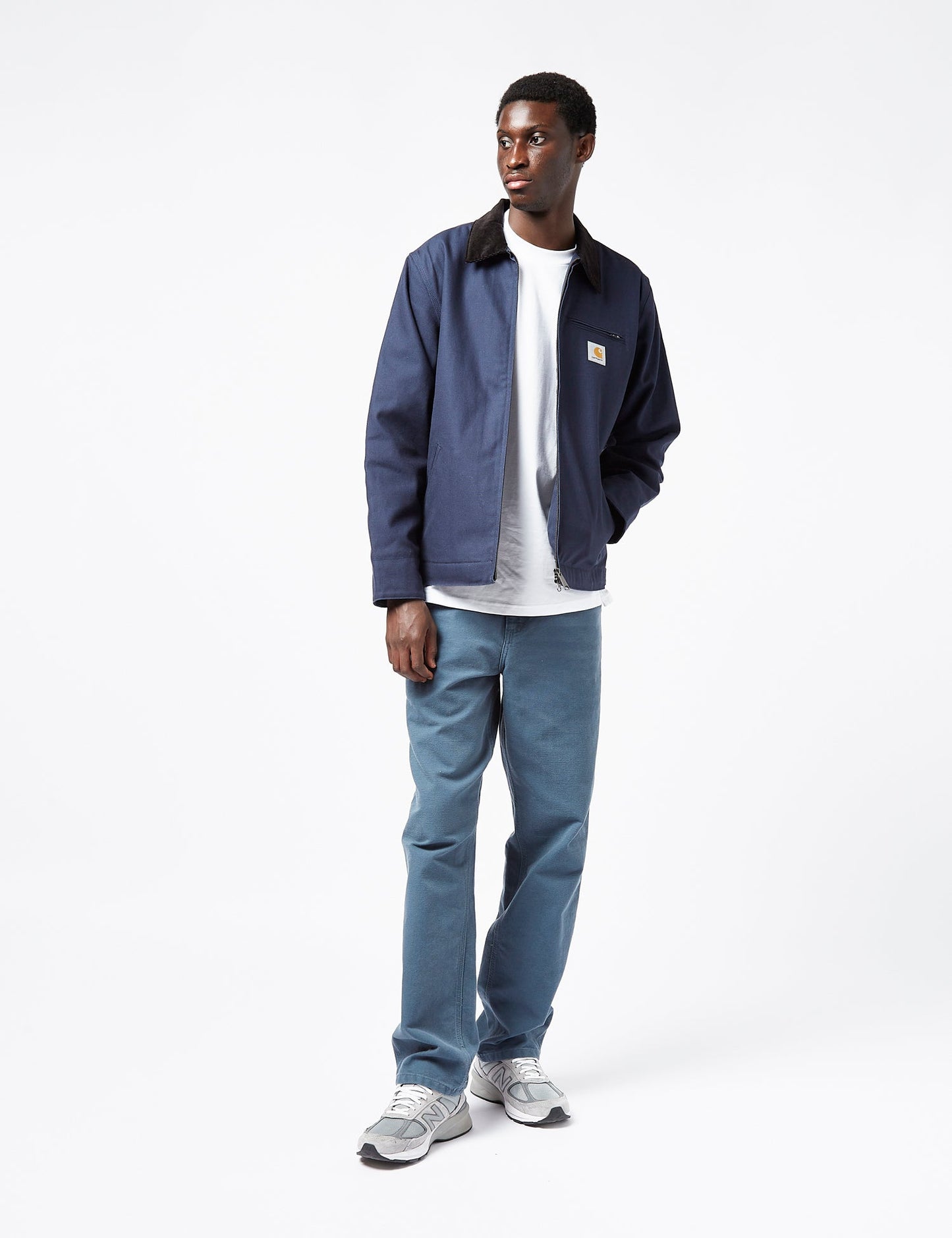 Detroit Jacke (gefüttert) - Blau