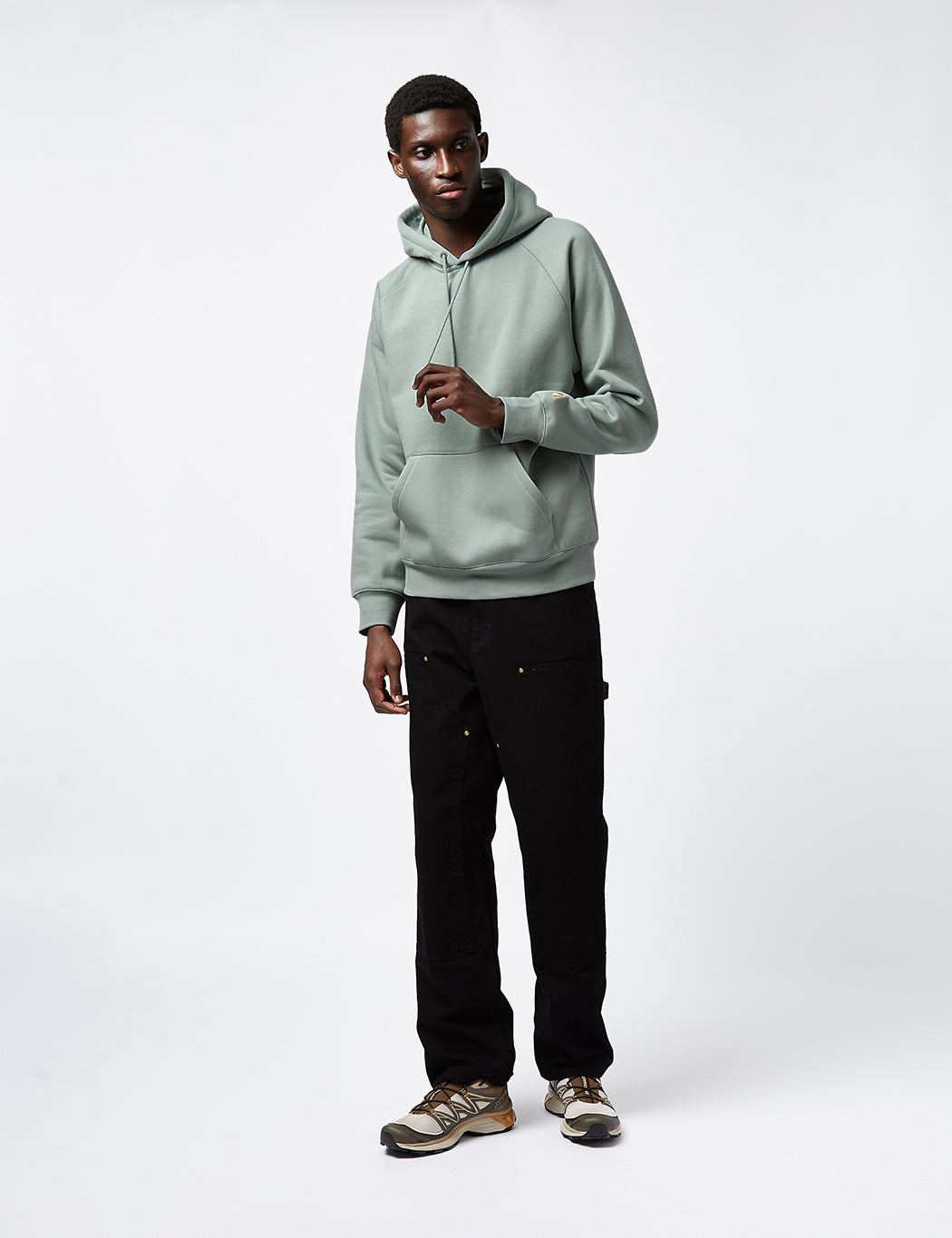 Kapuzenpullover Chase - Glassy Teal