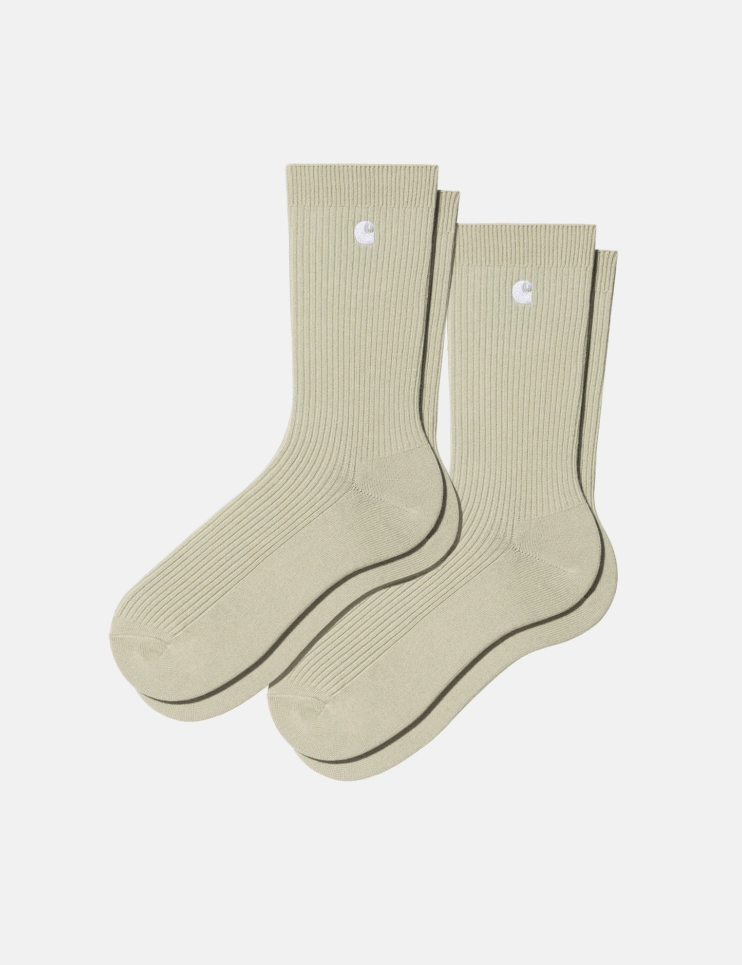 Madison Socken (2er-Pack) - Beryl Beige/White