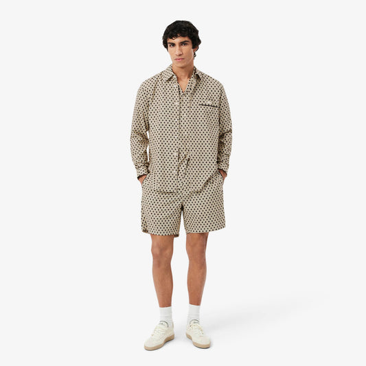 Regular Fit Printed Cotton Shirt
