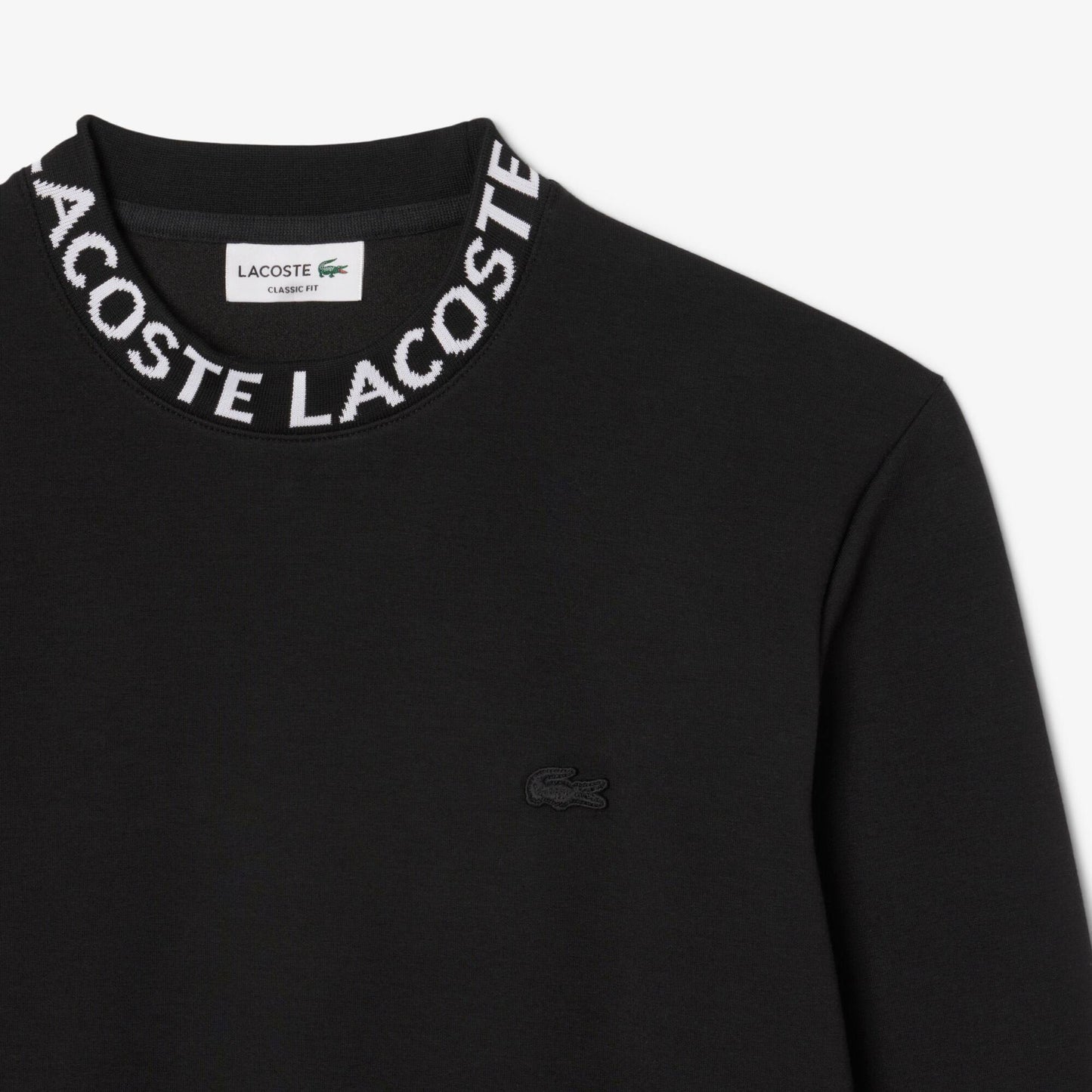 Jacquard Branded Jersey Sweatshirt