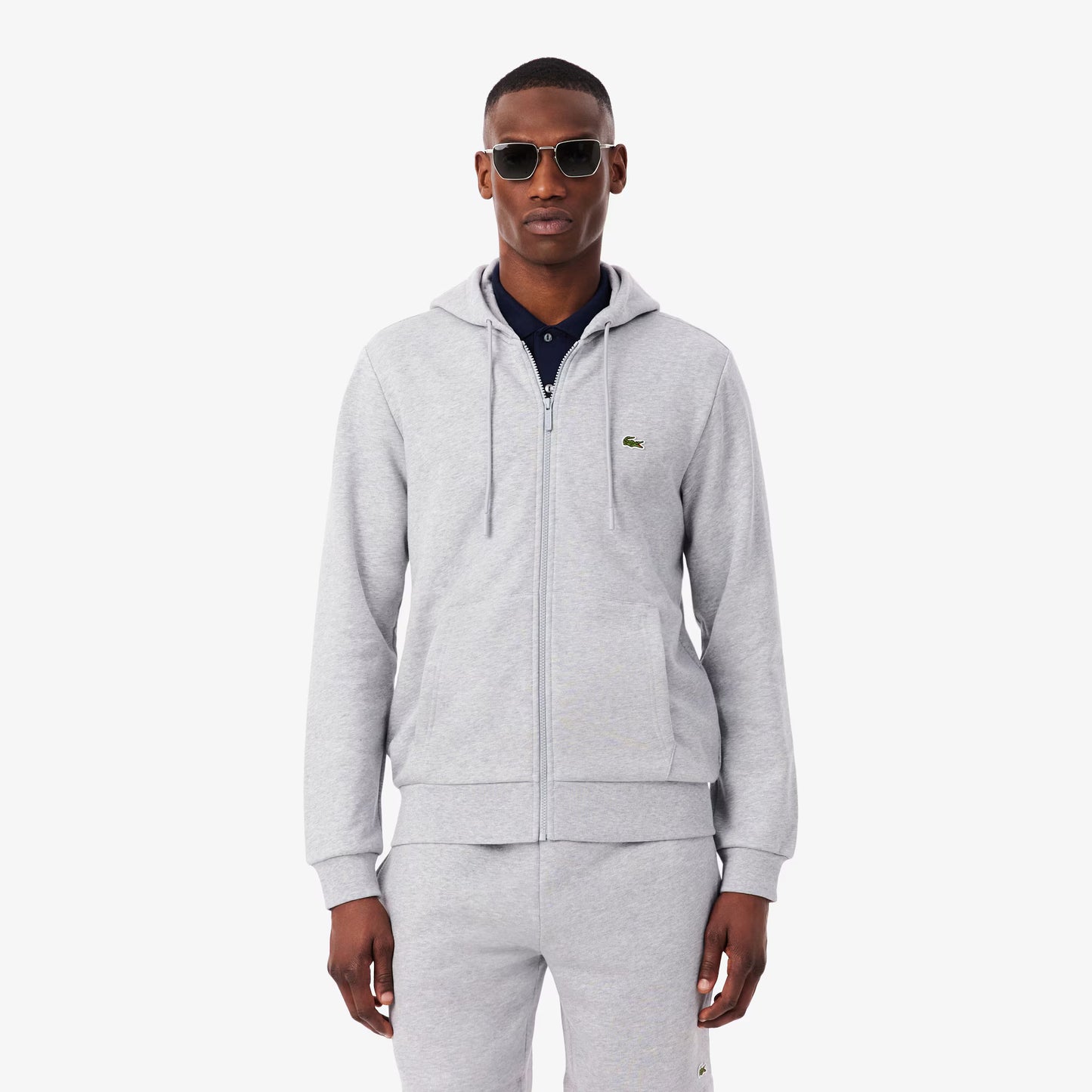 Zip-Up Fleece Hoodie
