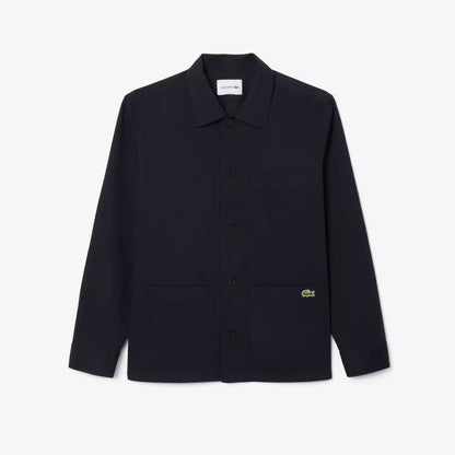 Overshirt-Jacke aus Baumwolle