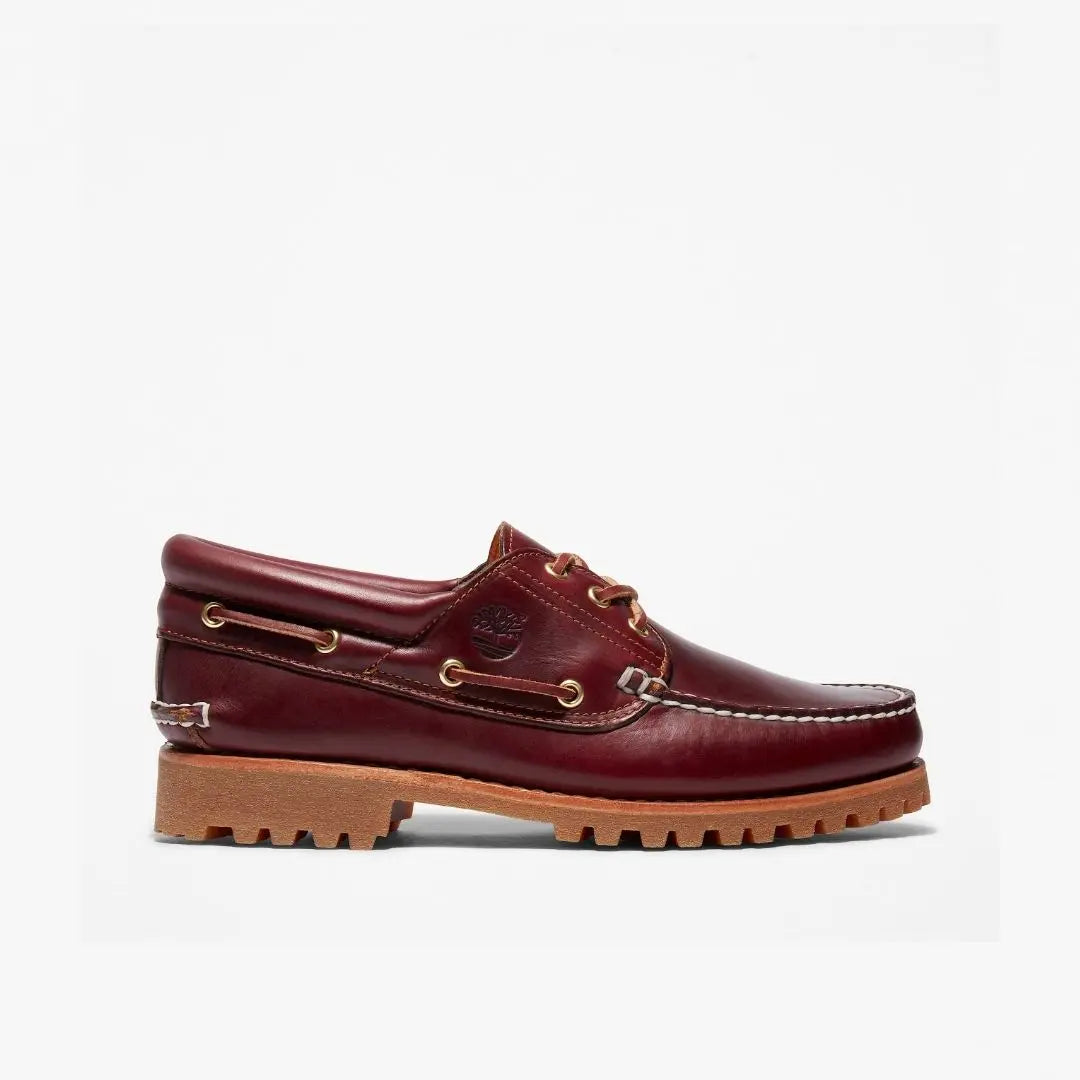 Authentic Boat Shoe Burgundy