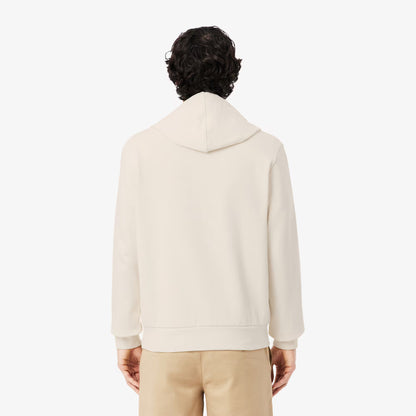 Colour-Block Zipped Hoodie