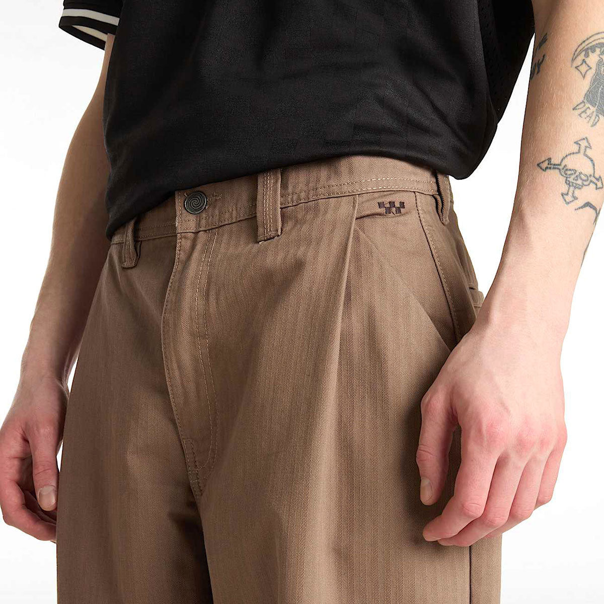 Skate Loose Pleated Pants