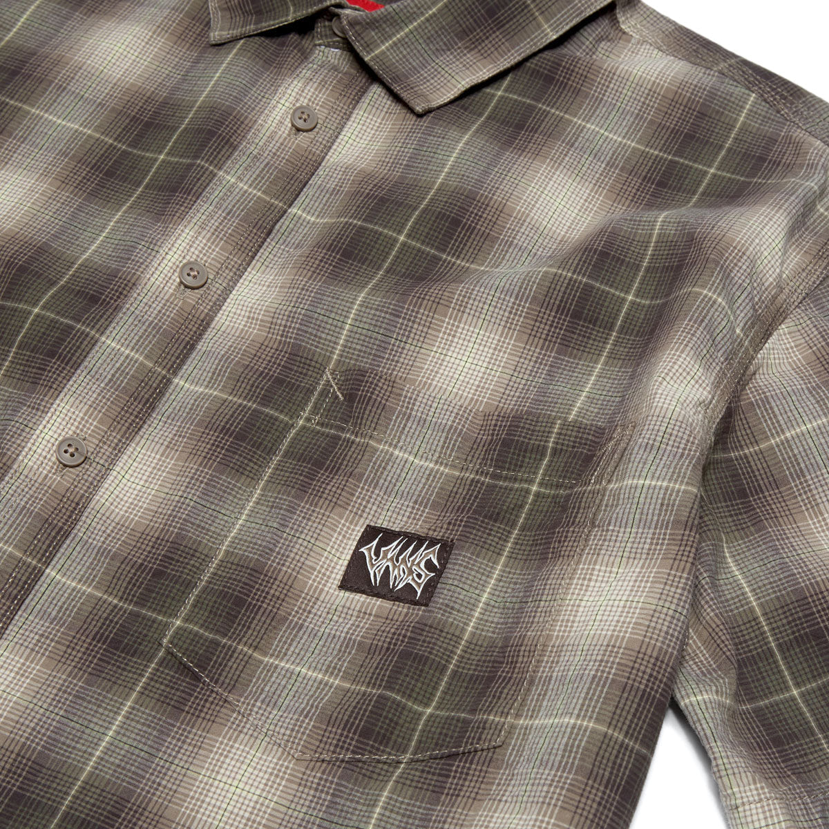 Skate Plaid Woven Shirt