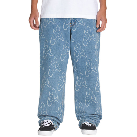 Jean ample en denim Check-5 Blaze