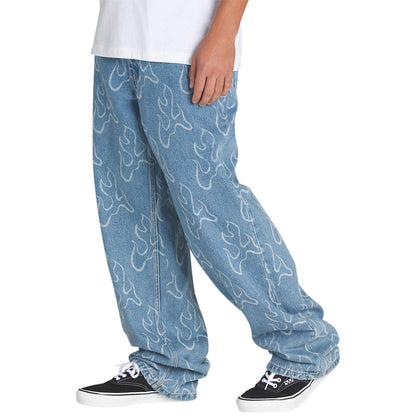 Check-5 Blaze Loose Denim Jeans
