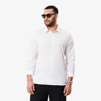 Slim Fit Stretch Poplin Shirt