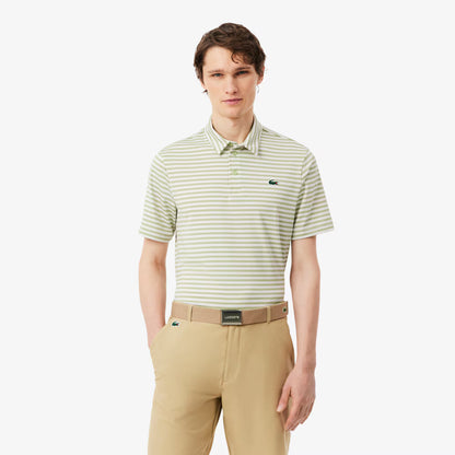 Regular Fit Ultra Dry Striped Golf Polo Shirt