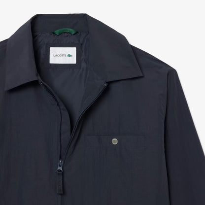 Water-Repellent Textured Taffeta Jacket