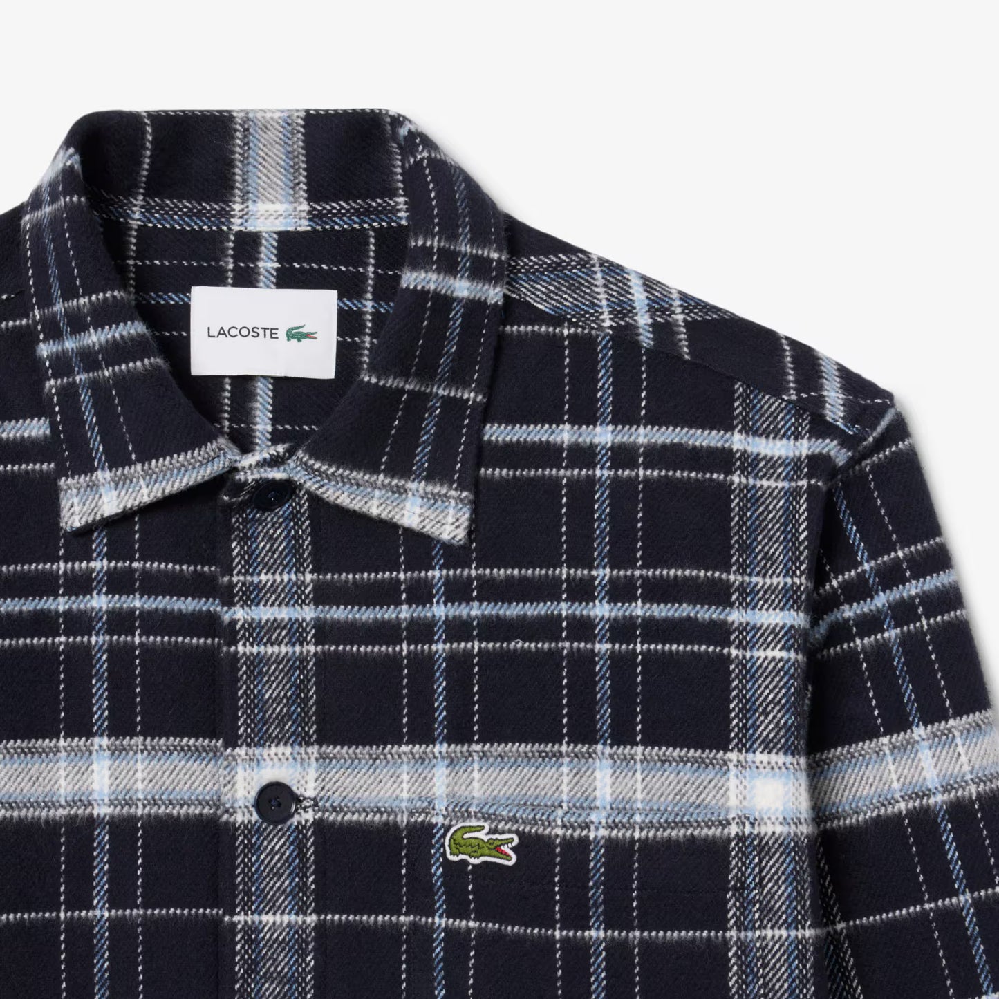 Karo-Overshirt aus Baumwolle