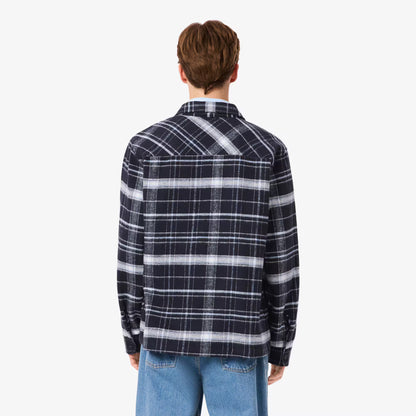Karo-Overshirt aus Baumwolle