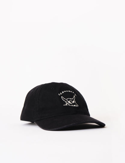 Casquette 6 panneaux New Frontier - Noir/Cire