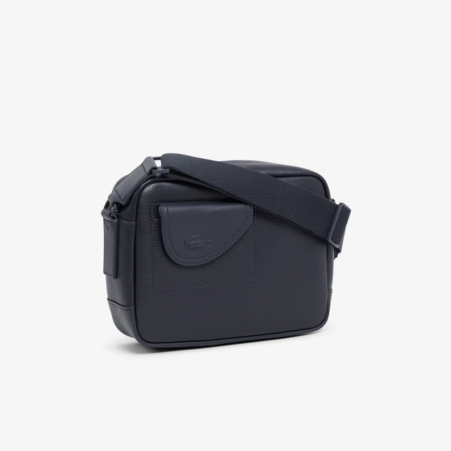 Club Lacoste Grain Leather Satchel