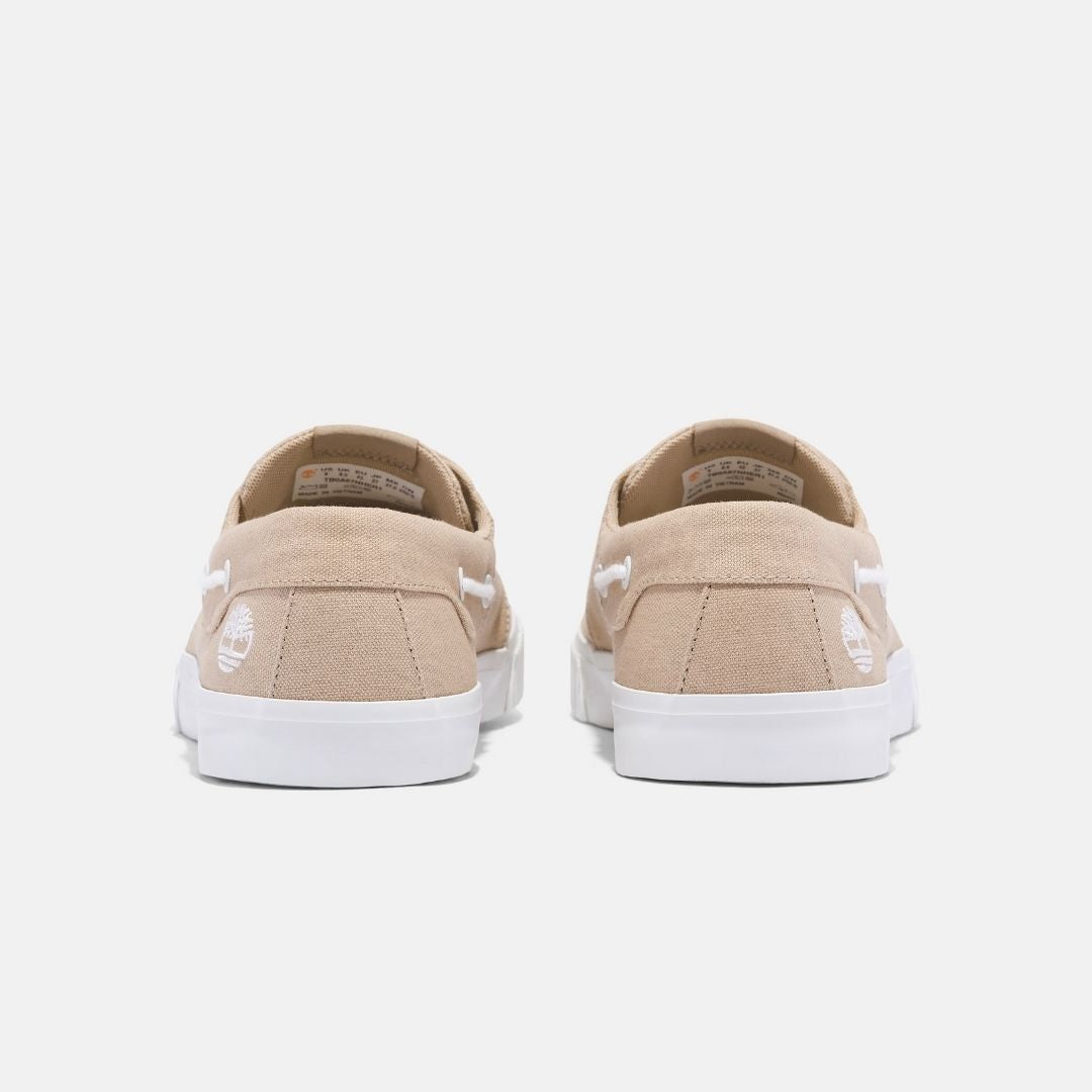 Mylo Bay Lace-up Low Trainer Beige