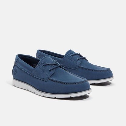 Grafton Bay Lace-Up Shoe Dark Blue
