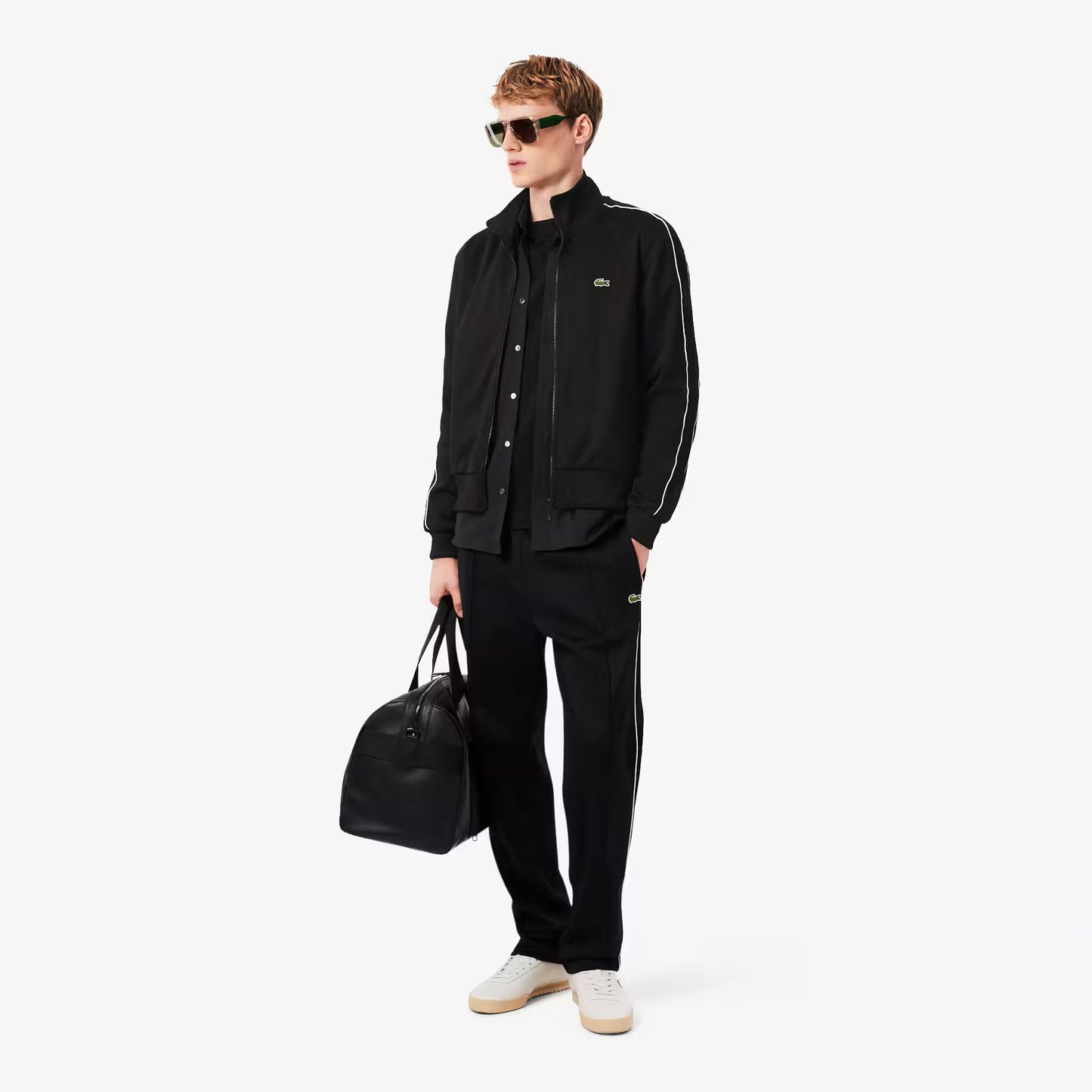 Paris Pique Zip Front Track Jacket
