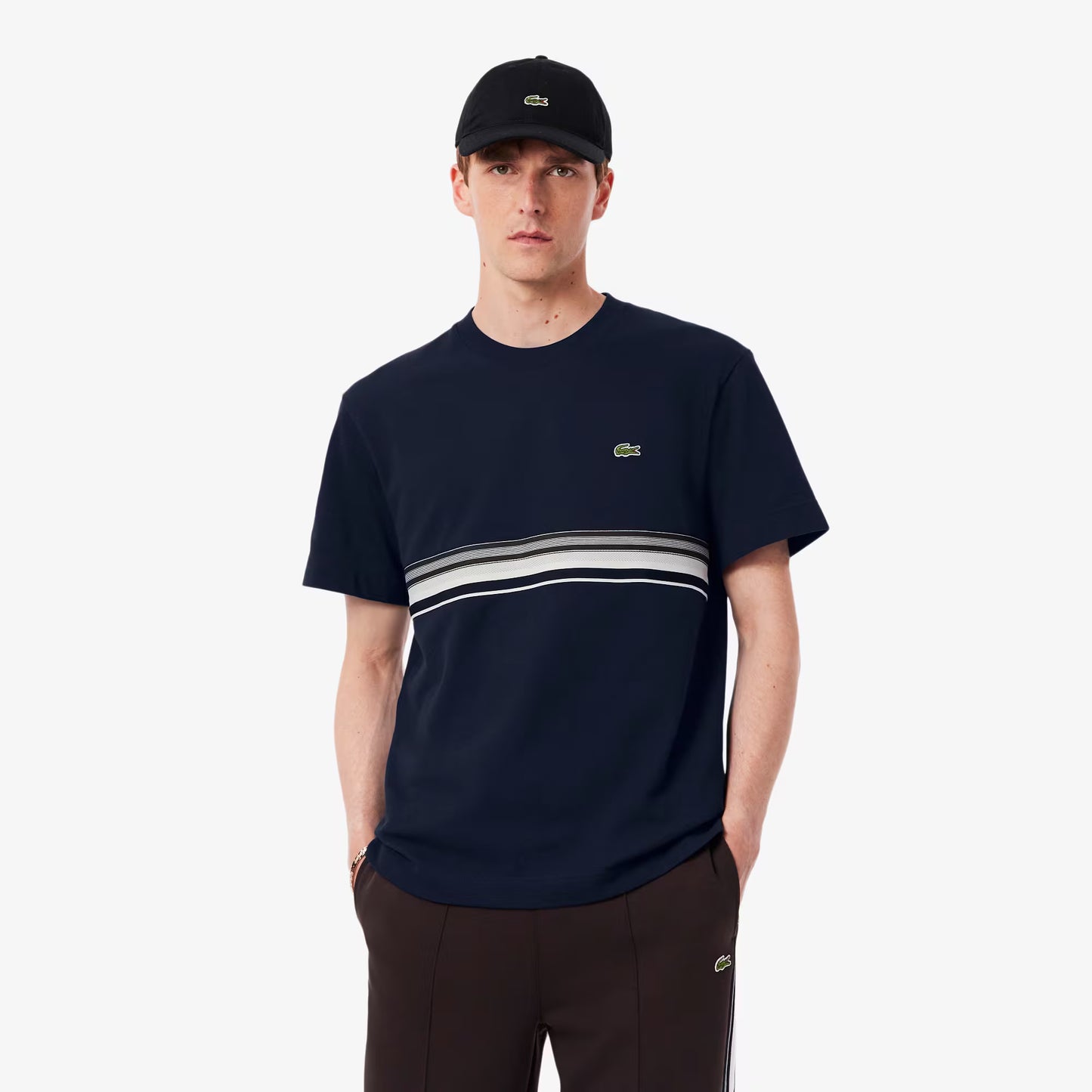 Französisches gestreiftes T-Shirt