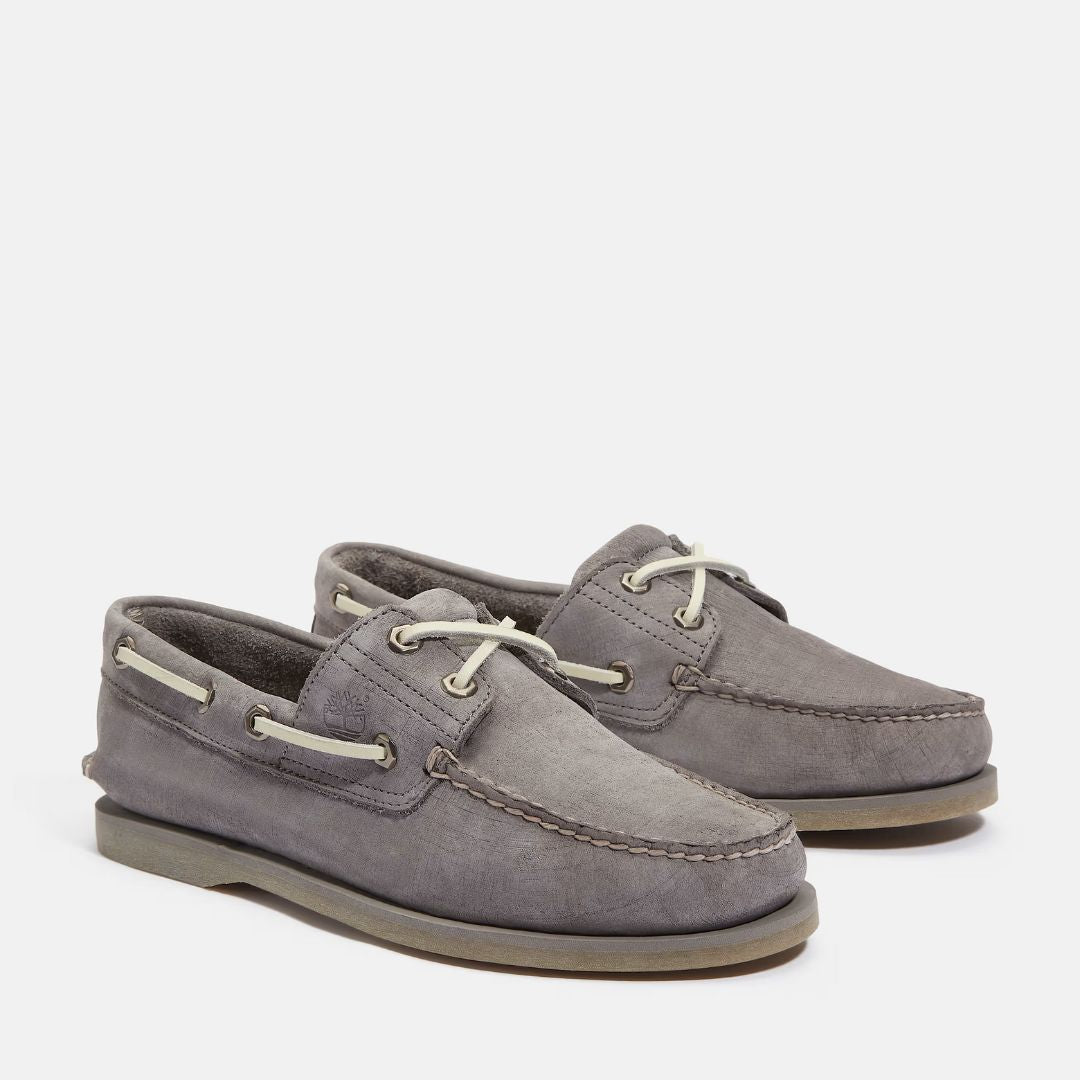 Classic Boat Shoe Medium Grey Nubuck