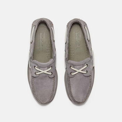 Classic Boat Shoe Medium Grey Nubuck