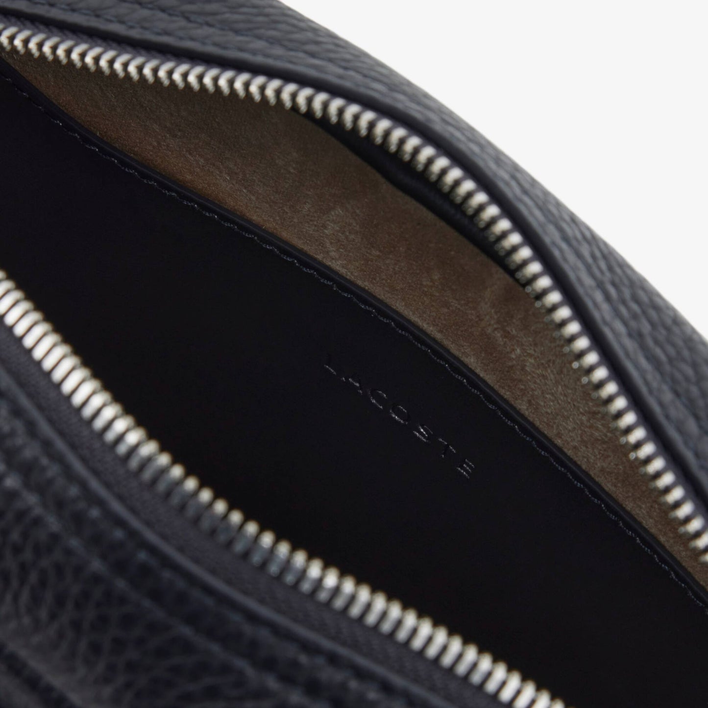 Club Lacoste Grain Leather Satchel