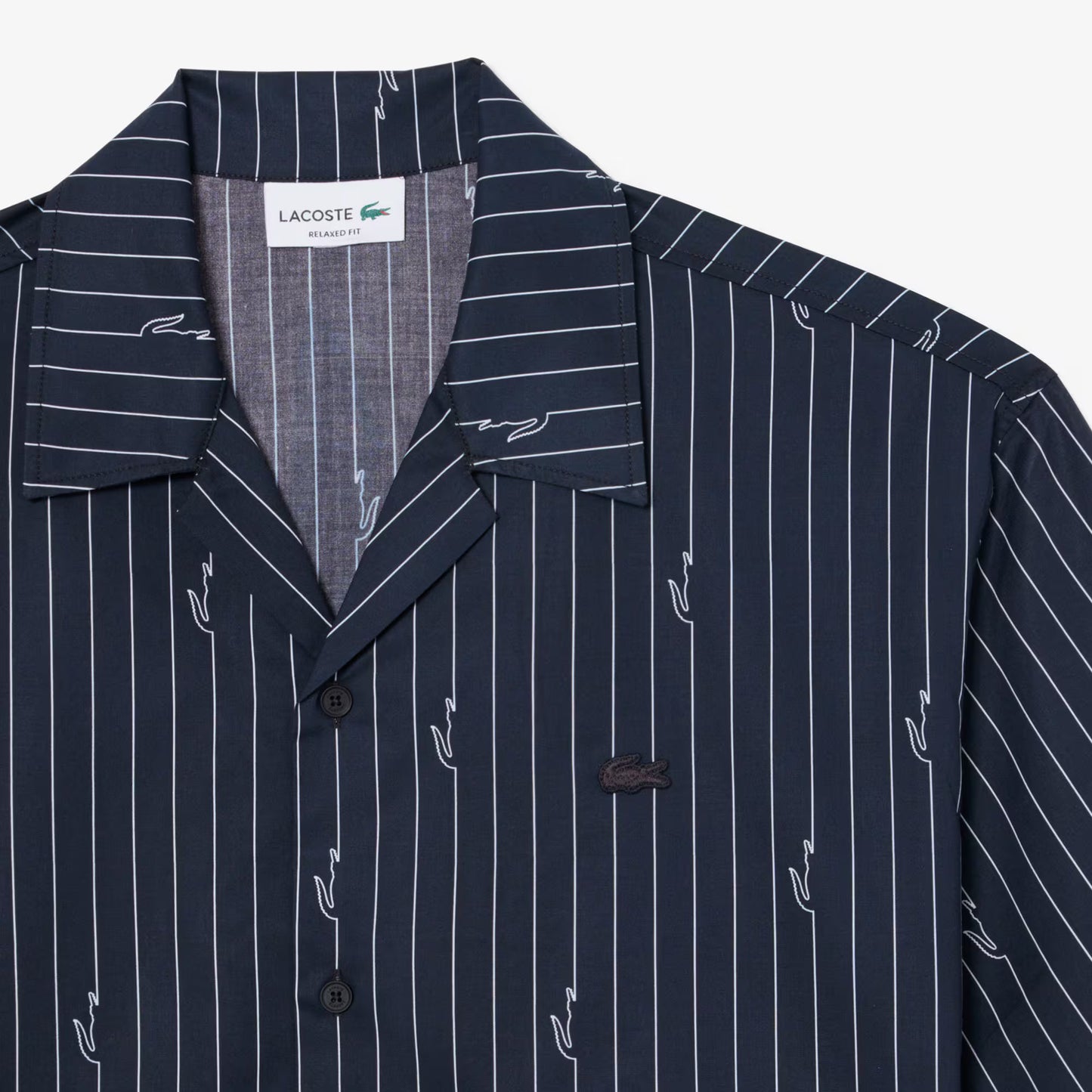 Hemd aus Twill mit Print im Relaxed Fit