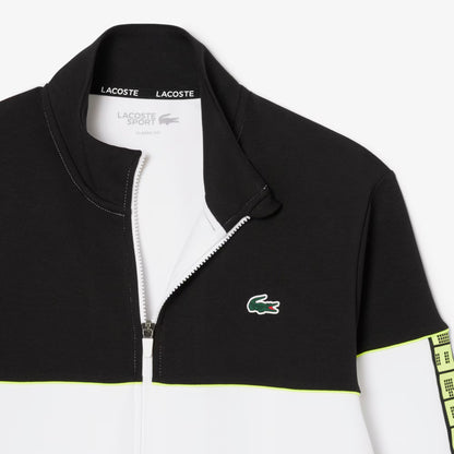 Tennis Zipped Colour-Block Sweatshirt