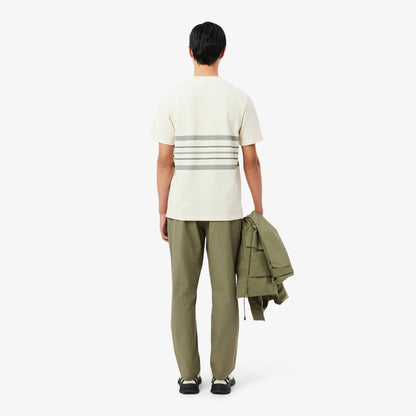 Pantalon chino en twill de coton à coupe droite
