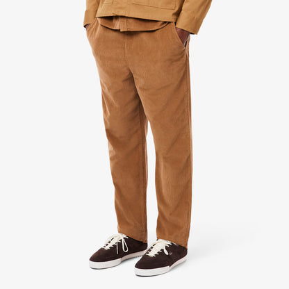 Pantalon en velours côtelé coupe droite