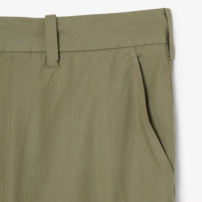 Pantalon chino en twill de coton à coupe droite