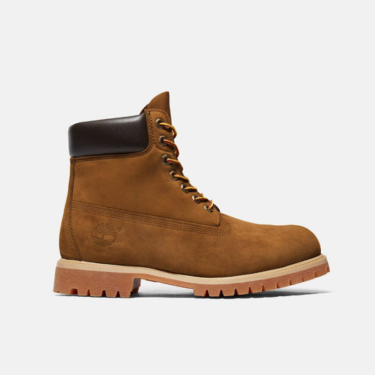 Premium 6-Inch Lace-Up Waterproof Boot Dark Wheat Nubuck