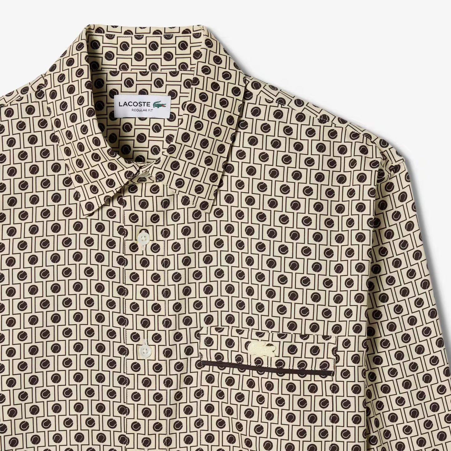 Regular Fit Printed Cotton Shirt