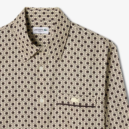 Regular Fit Printed Cotton Shirt