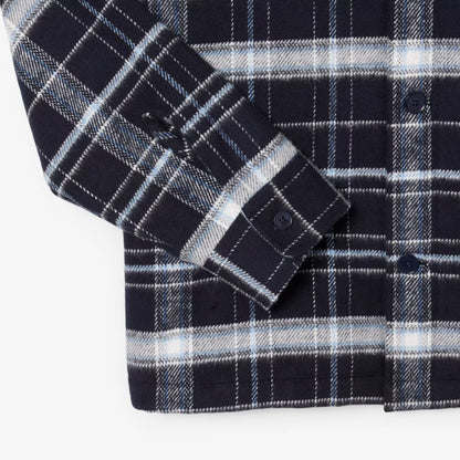Karo-Overshirt aus Baumwolle