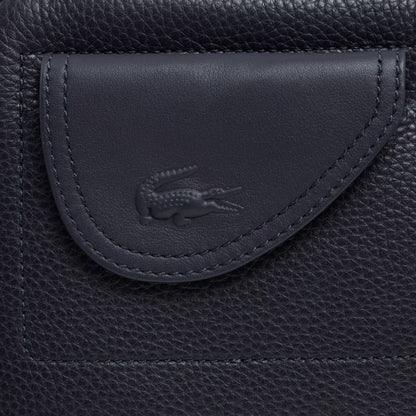 Club Lacoste Grain Leather Satchel