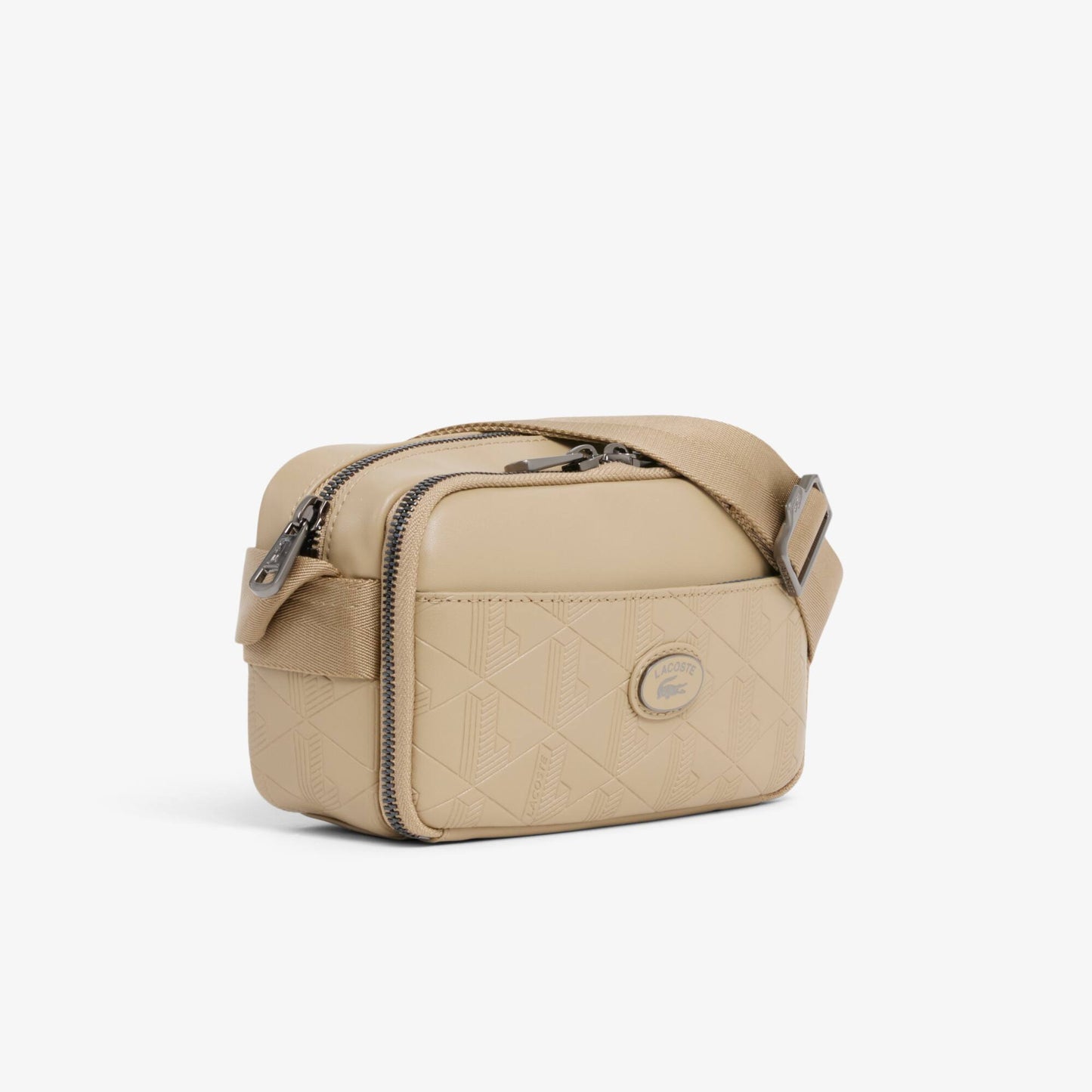 Leather Monogram Satchel