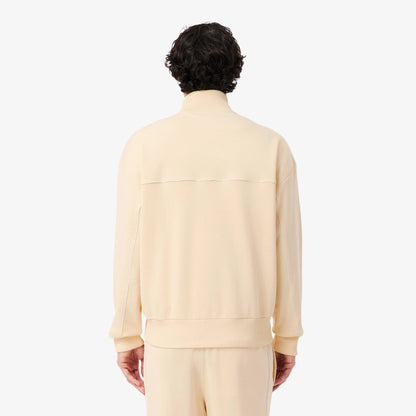 Sweatshirt mit Zierleiste und Reißverschluss