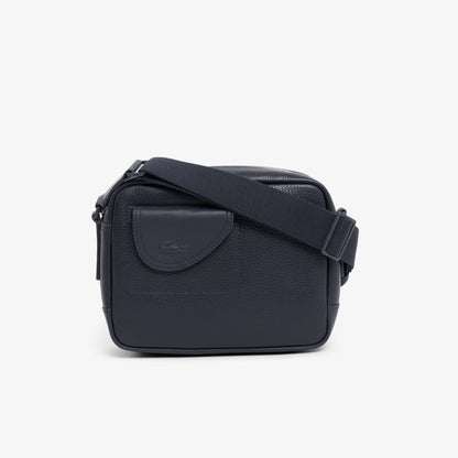 Club Lacoste Grain Leather Satchel
