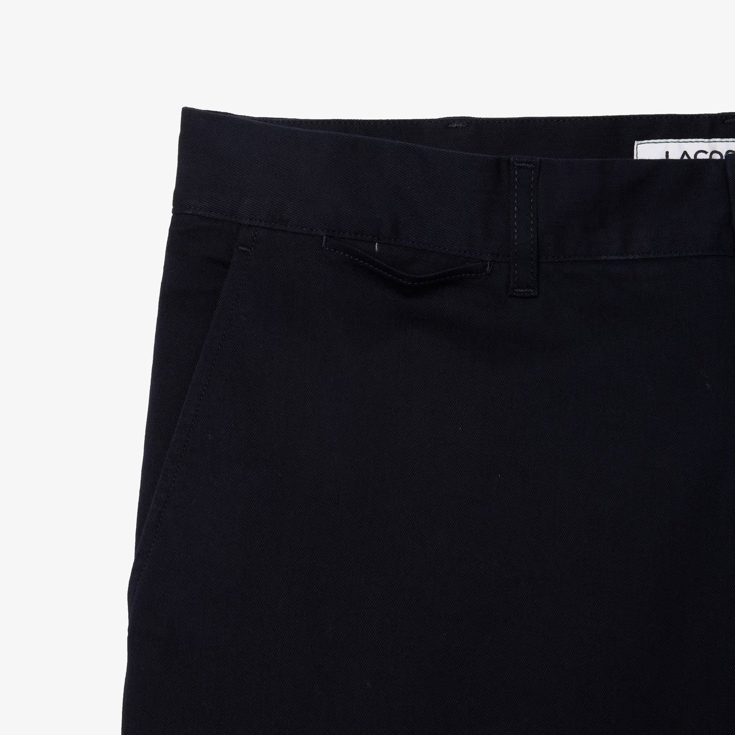 Schmal geschnittene Stretch-Chino-Shorts aus Baumwolle