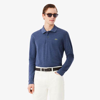 Classic Fit Long Sleeved L.12.12 Polo Shirt