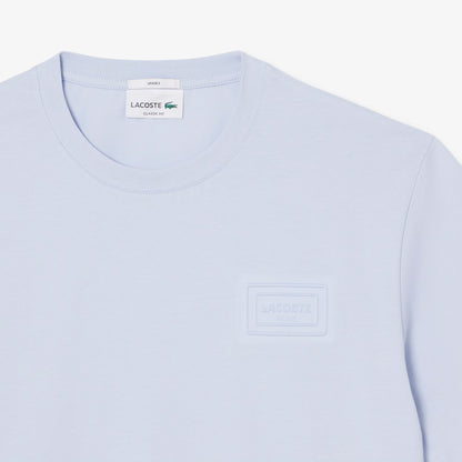 Baumwoll-T-Shirt mit geprägtem Logo