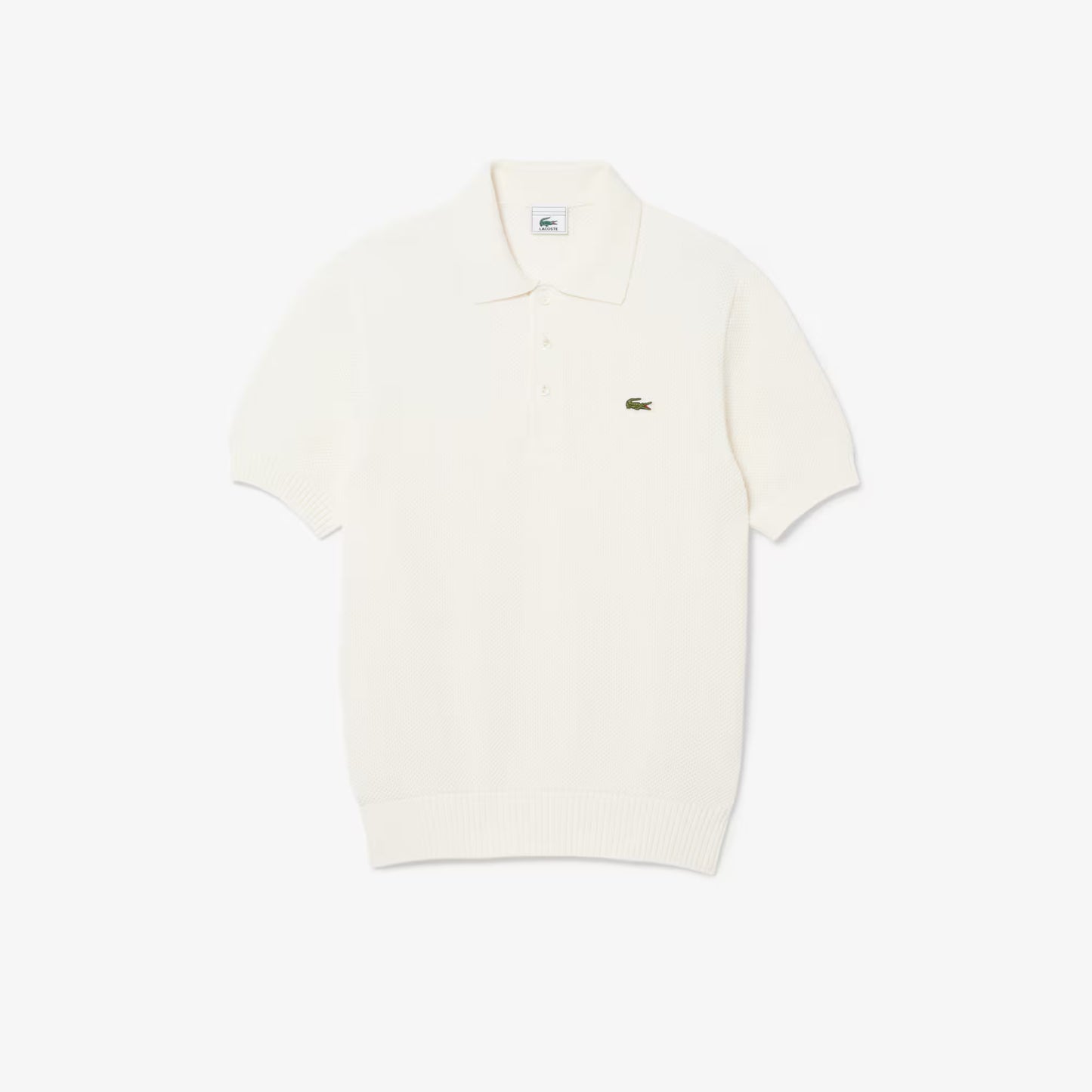 French Made Archive Re-edition Polo Collar Sweater
