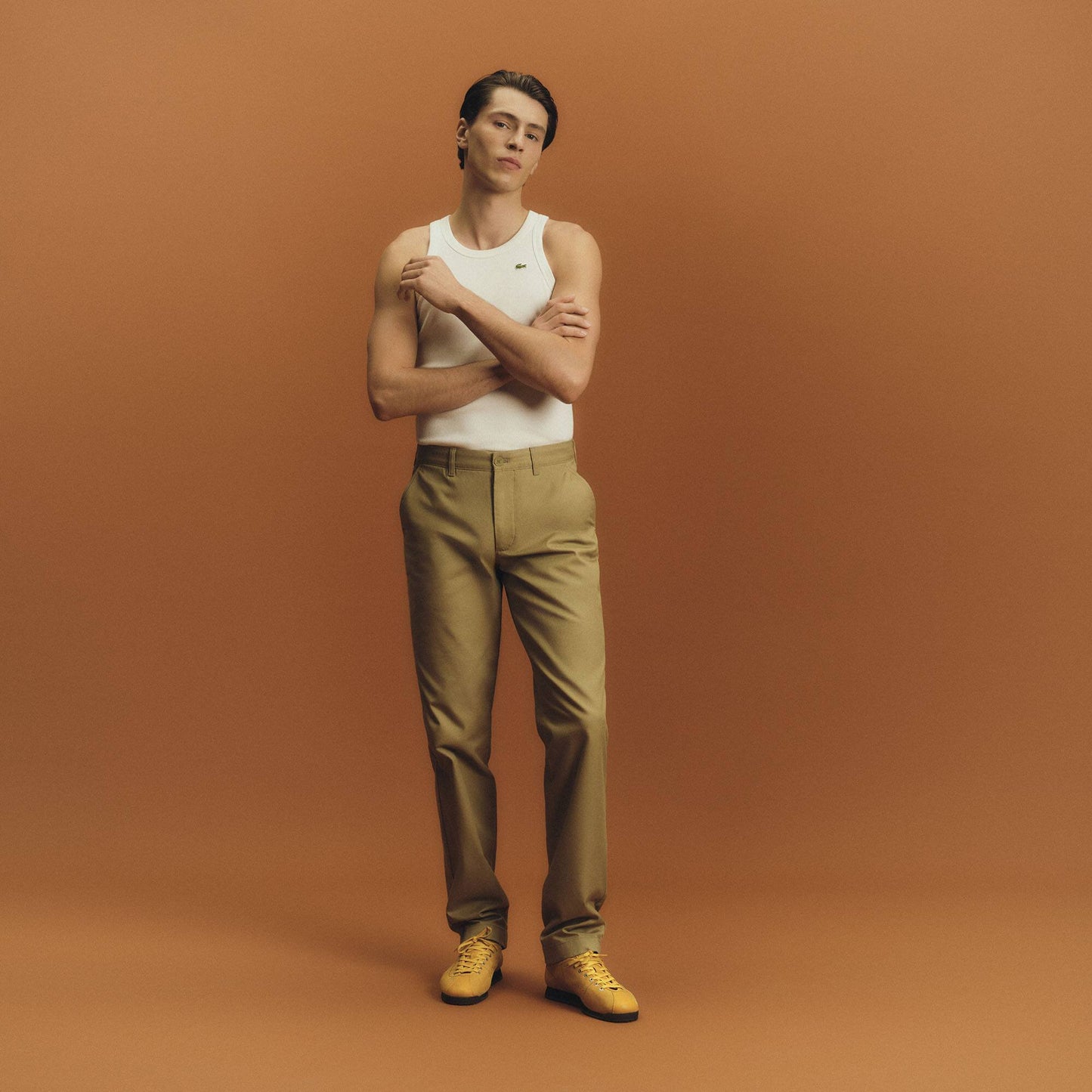 Regular Fit Cotton Chino Pants