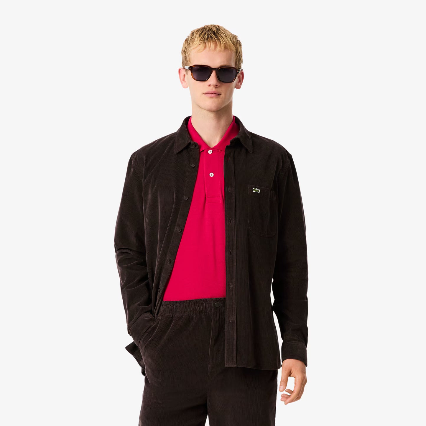 Regular Fit Velour Shirt